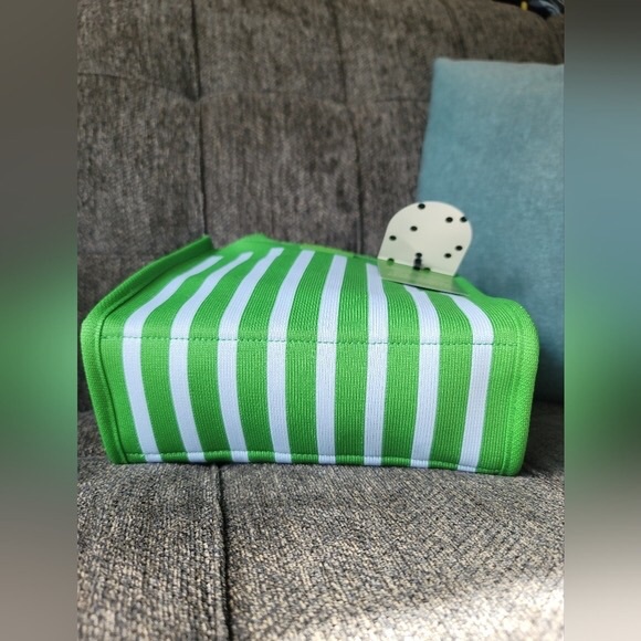 Kate Spade Green Stripe Tote NWT - Picture 5 of 5